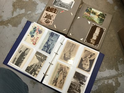 Lot 96 - One box of assorted postcards and other ephemera