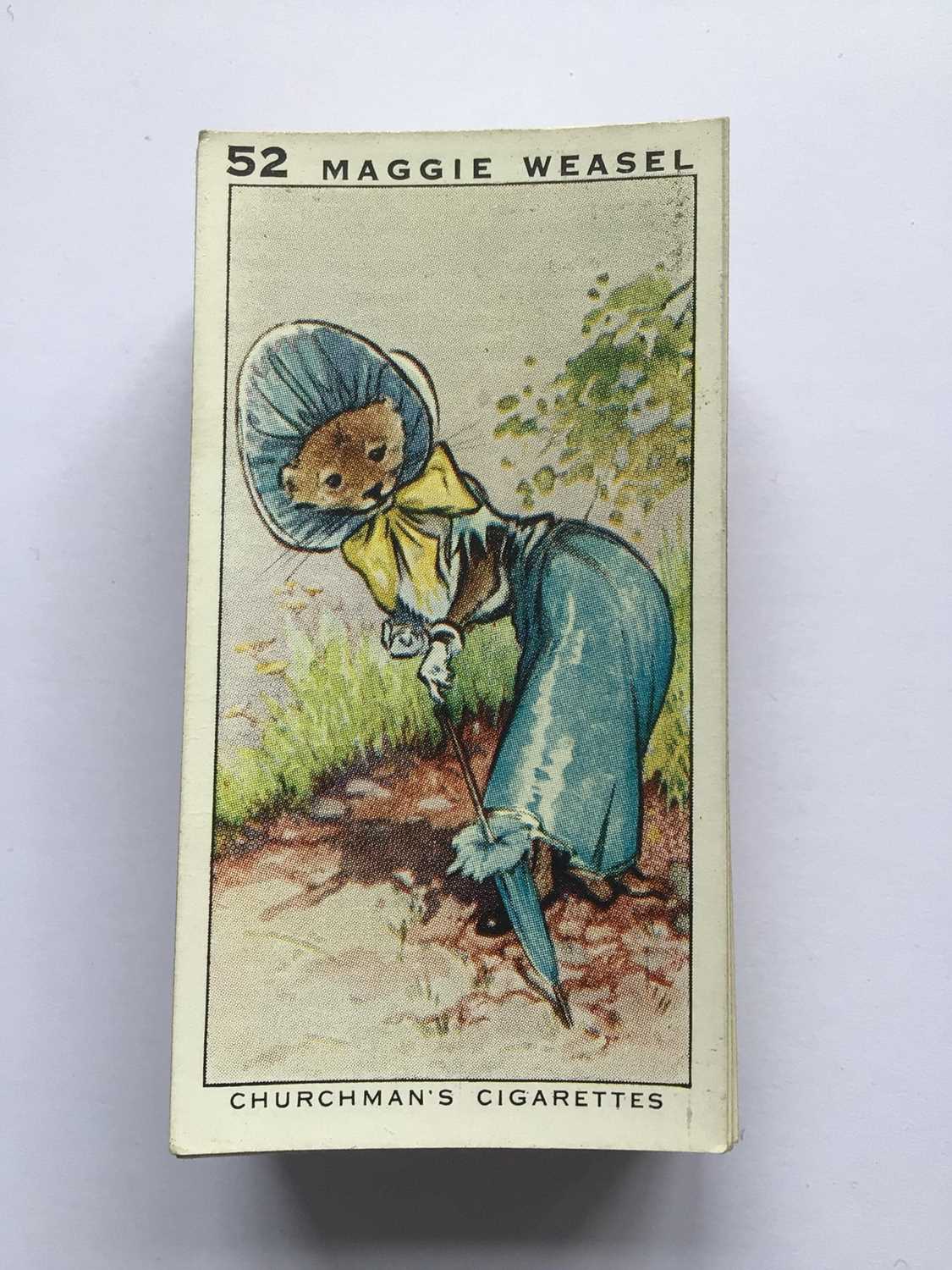 Lot 237 - Cigarette cards Churchman 1935 Frisky set