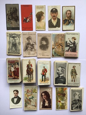 Lot 246 - Cigarette cards selection of mostly early cards to include Taddy, Smiths, Wills, A Baker, Redfords.  Salmon & Gluckstein, Churchmans, Clarkes, Dukes, Ogders etc.  Better items noted include Taddy a...