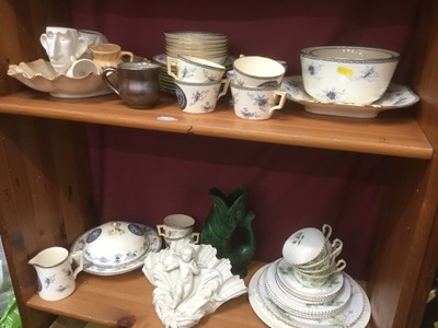 Lot 247 - Minton Willow pattern tea ware and other china