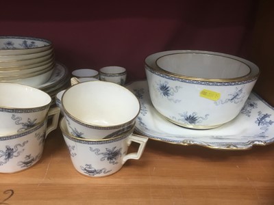 Lot 247 - Minton Willow pattern tea ware and other china