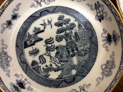 Lot 247 - Minton Willow pattern tea ware and other china