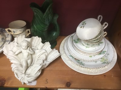 Lot 247 - Minton Willow pattern tea ware and other china