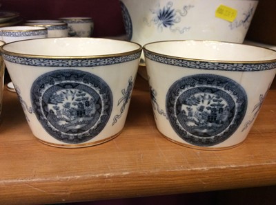 Lot 247 - Minton Willow pattern tea ware and other china