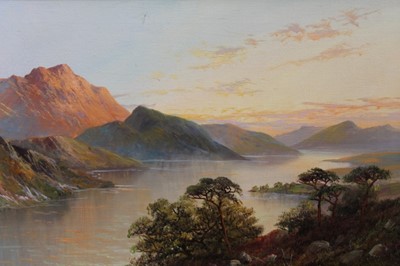 Lot 1108 - Francis E. Jamieson (1895-1950) pair of oils on canvas - Loch Views