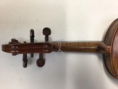 Lot 2054 - Antique violin