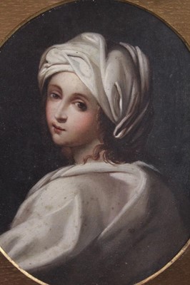 Lot 1086 - After Guido Reni portrait of Beatrice