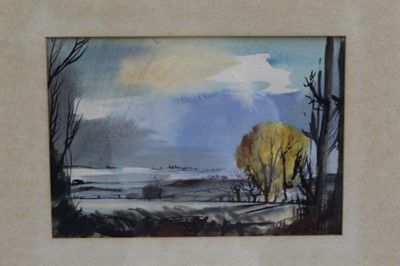 Lot 1093 - *Rowland Suddaby watercolour landscape