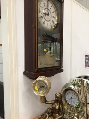 Lot 105 - Three clocks