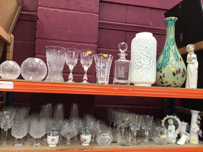 Lot 536 - Group glass ware and ceramics