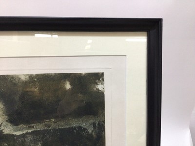 Lot 144 - John Horley - artists proof titled 'Stone and water studies' signed in pencil lower right, dated 1977