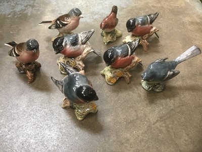 Lot 261 - Group of eight Beswick birds