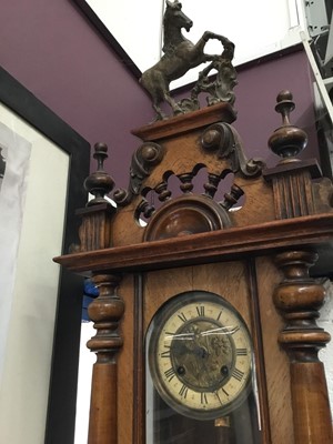 Lot 219 - Vienna Regulator Wall clock