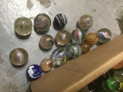 Lot 258 - One box of assorted marbles