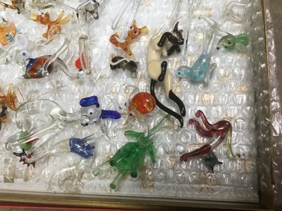 Lot 141 - Collection of Murano glass animals