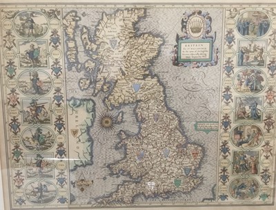 Lot 144 - After John Speed, facsimile Heptarchy Map