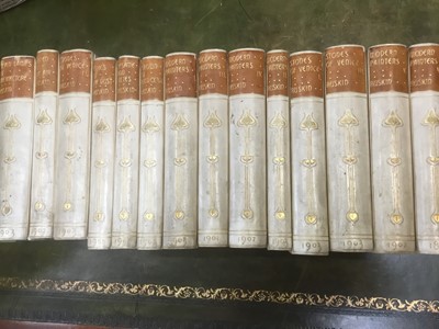 Lot 1509 - John Ruskin, set of thirteen books in fine bindings