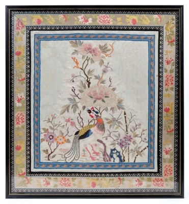 Lot 862 - Chinese embroidery