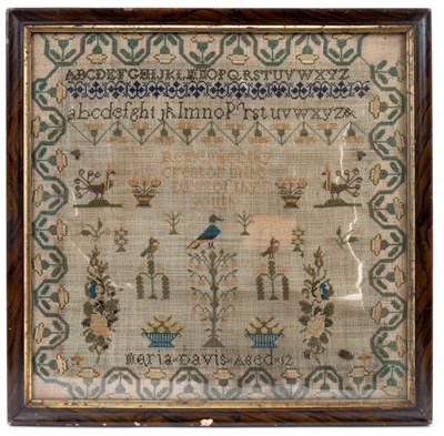 Lot 860 - Georgian sampler