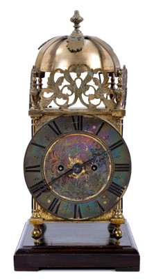 Lot 757 - Lantern clock