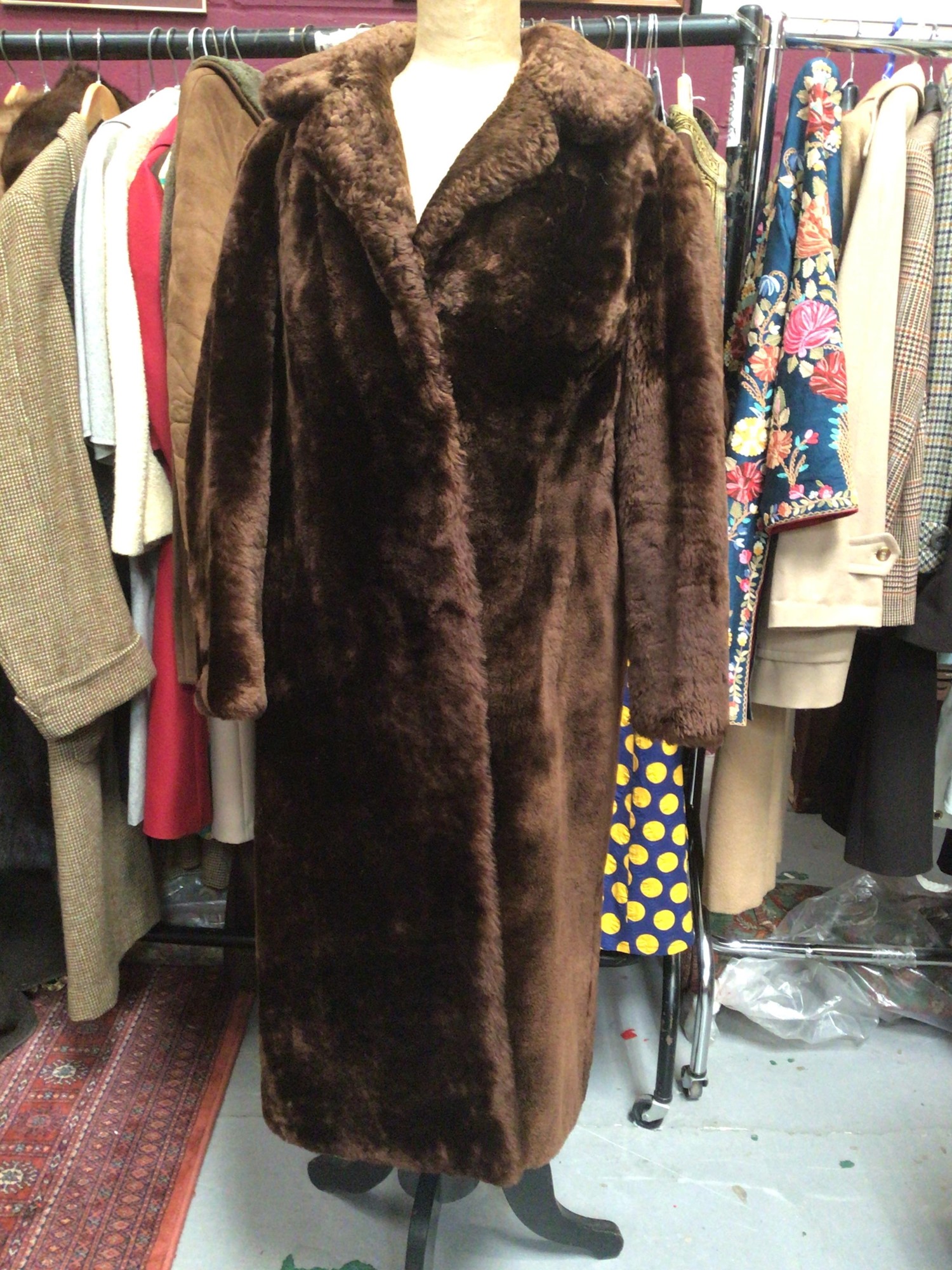 Beaver on sale lamb coat