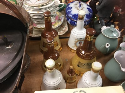 Lot 289 - Seven Wade Bells decanters and other Whiskys