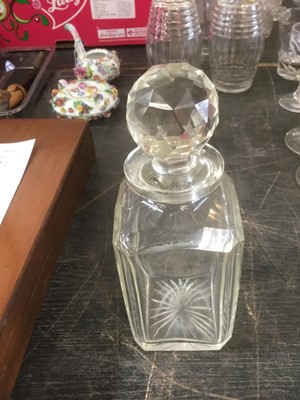 Lot 167 - Collection of 19th century glass decanters