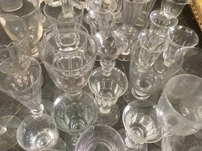 Lot 168 - Good collection of 19th century drinking glasses