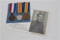 Lot 240 - First World War 1914 - 1915 Star trio -...