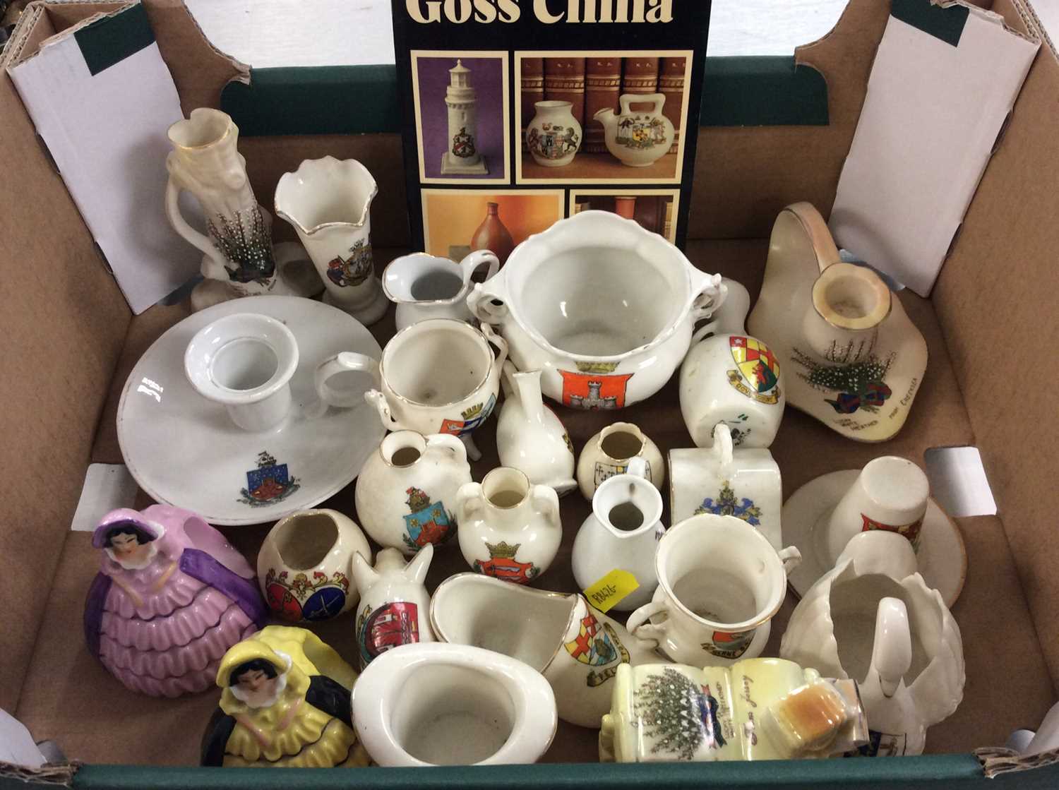 Lot 414 - Collection of Goss, crested ware , Carlton ware etc