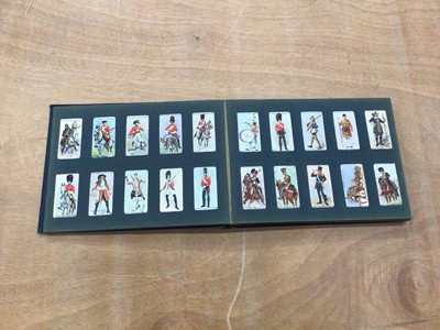 Lot 646 - One album of Wills cigarette cards including Victorian military uniforms