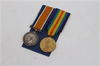 Lot 242 - First World War pair - comprising War and...