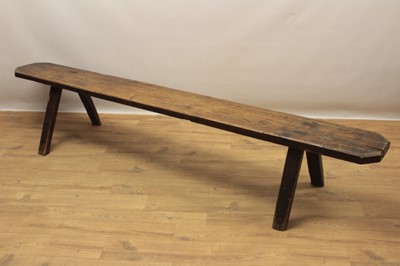 Lot 1319 - Pair of 19th century benches