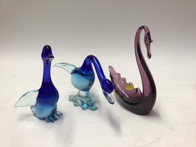 Lot 1045 - Group of Whitefriars animal paperweights