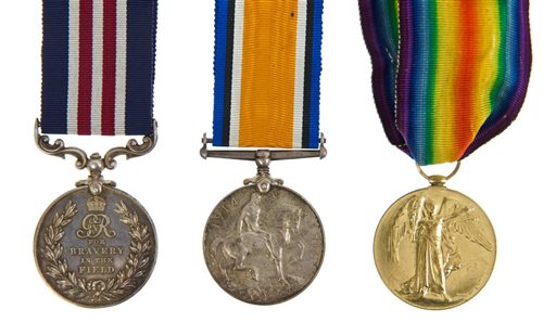 Lot 247 - First World War Military Medals (M.M.)