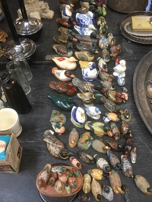 Lot 133 - Large collection of duck ornaments