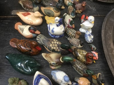 Lot 133 - Large collection of duck ornaments