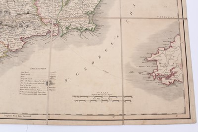 Lot 976 - Cary’s Travelling Map of Ireland