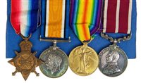 Lot 251 - First World War Meritorious Service Medals...