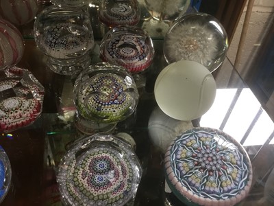 Lot 262 - Collection of modern paperweights