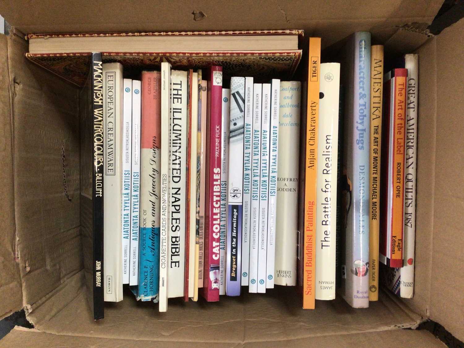 Lot 84 Three boxes of books, mostly art and