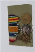 Lot 273 - First World War 1914 - 1915 Star trio -...