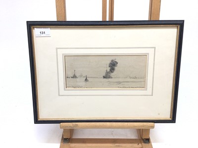 Lot 131 - Norman Wilkinson (1878-1971) pencil