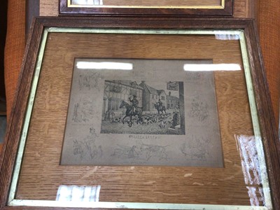 Lot 121 - Two signed Frank Paton prints, framed and glazed
