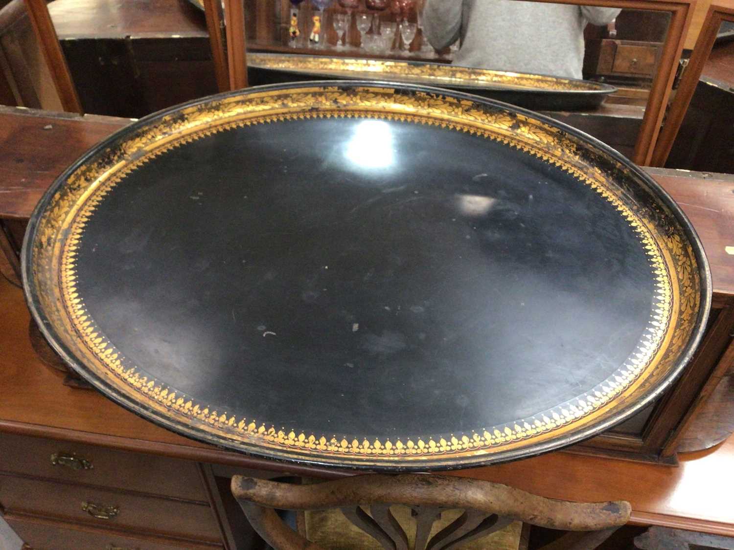 Lot 393 - Regency toleware tray