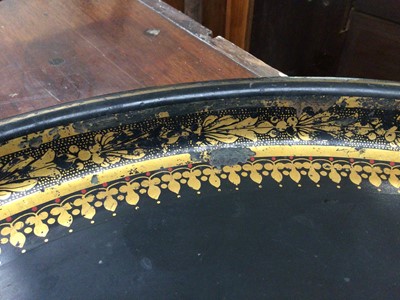 Lot 393 - Regency toleware tray