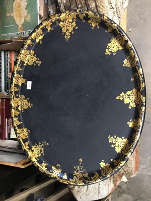 Lot 486 - Victorian papier mache tray