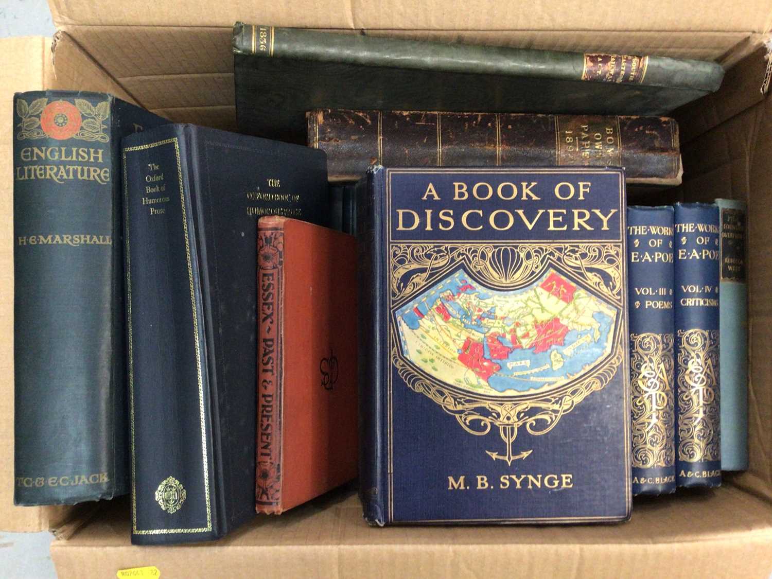 Lot 335 - Three boxes of books