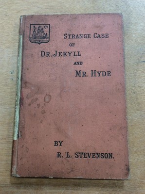 Lot 1504 - Strange Case of Dr Jekyll and Mr Hyde, R L Stevenson, Longmans Green and Co 1886 Seventh Edition.