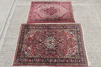 Lot 1553 - Two Persian rugs